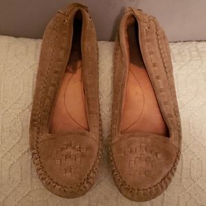 Lucky Brand Suede Moccasins